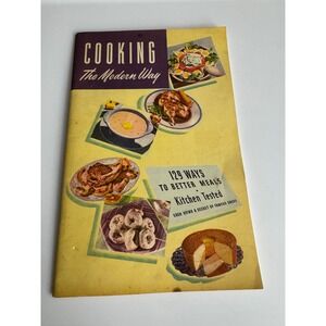 Vintage 1948 Planters Cooking The Modern Way Recipe Booklet Peanut Oil 129 Ways
